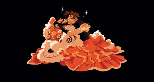 「Longing」Gold Foil Print