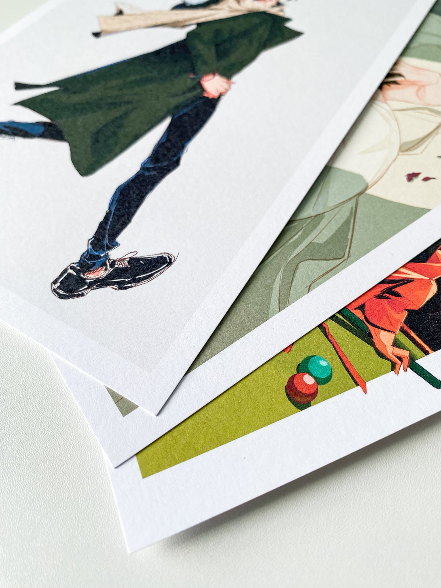 「Jade Mornings」A5 Print