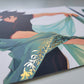 「Cut from the Same Cloth 」Gold Foil Square Print